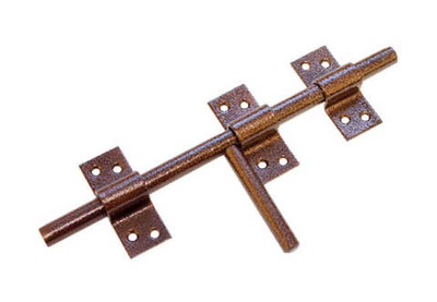 Засов универсальный ЗУ - 250 медь антик Т-Д