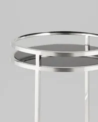 Журнальный столик Gest Ø41х60 см, серебро