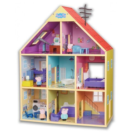 Свинка Пеппа - Большой деревянный семейный дом 07321