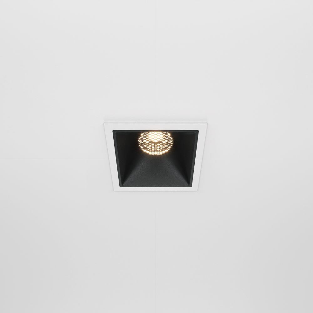 Светильник встраиваемый светодиодный Maytoni   DL043-01-10W3K-D-SQ-WB