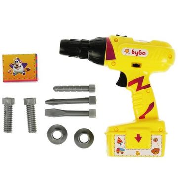 Шуруповерт БУБА кор.25,5*27*6,5см ИГРАЕМ ВМЕСТЕ