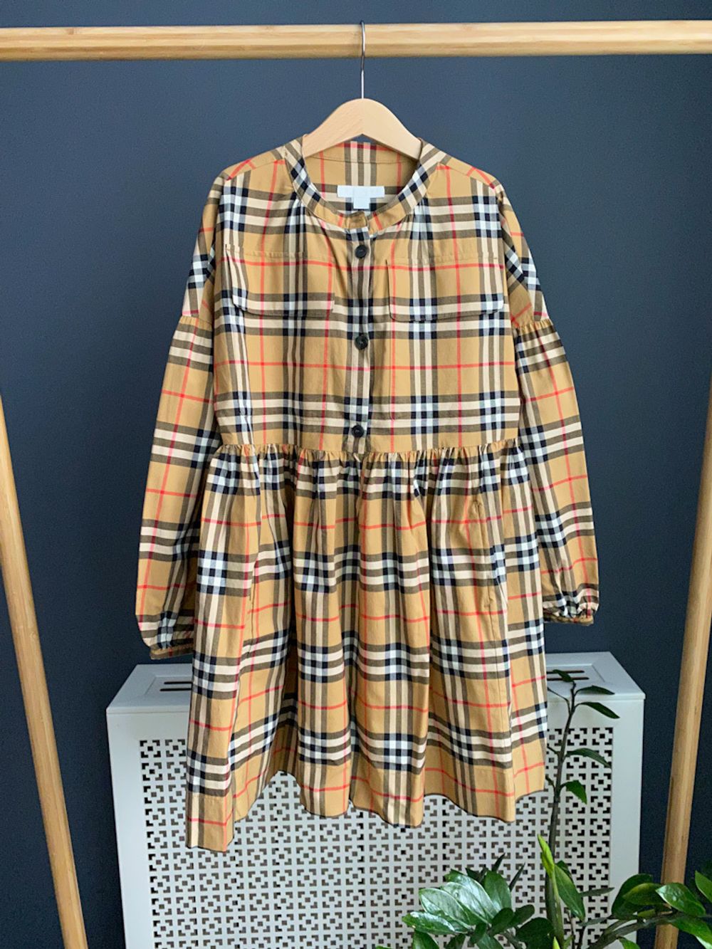 Хлопковое платье Burberry, 152