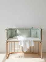 Бортик плоский Ромашки мятные мини