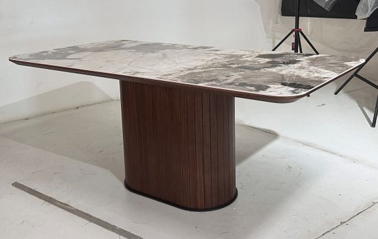 Стол LONOS 180 цвет CA035, керамика / Орех