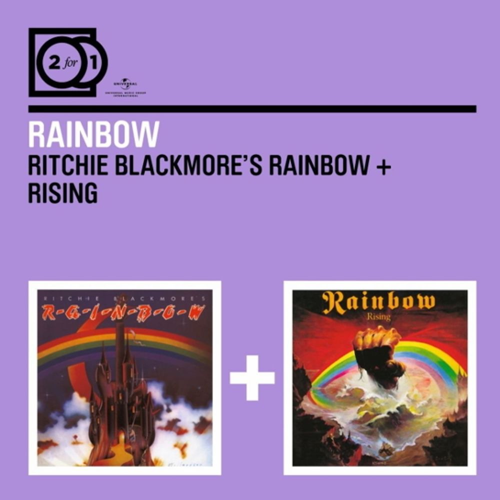 Rainbow / Ritchie Blackmore&#39;s Rainbow + Rising (2CD)