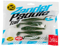 Виброхвосты LJ 3D Series Zander Paddle Tail 4.0in (10.00)/Z09 5шт.