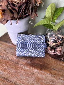 Бифолд кошелек из питона WA-250