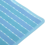 Коврик в ванну Селфи 68х38 ПВХ Лофт синий