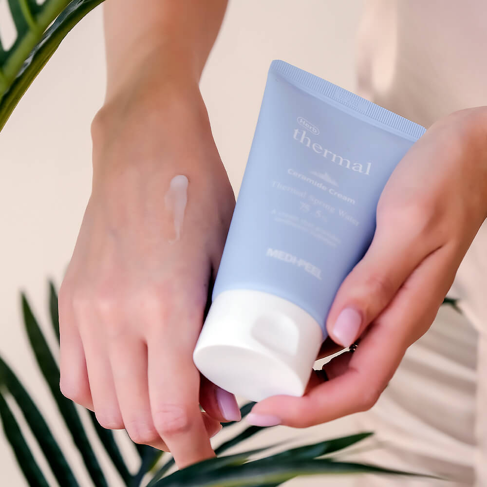 Восстанавливающий крем с керамидами и термальной водой Medi-Peel Herb Thermal Ceramide Cream