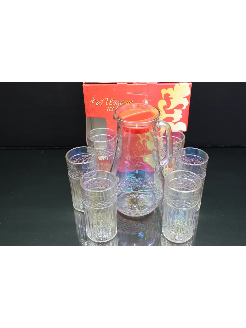 Набор для напитков "радуга"
