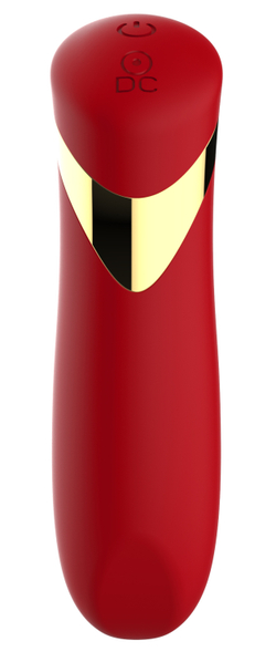 Силиконовый вибратор красный SW3034