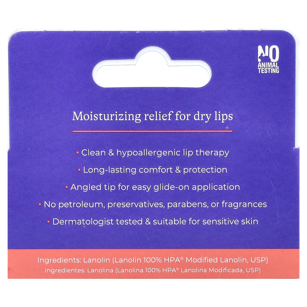 Lansinoh, бальзам для губ с ланолином, 2 шт. в упаковке, 7 г (0,25 унции)