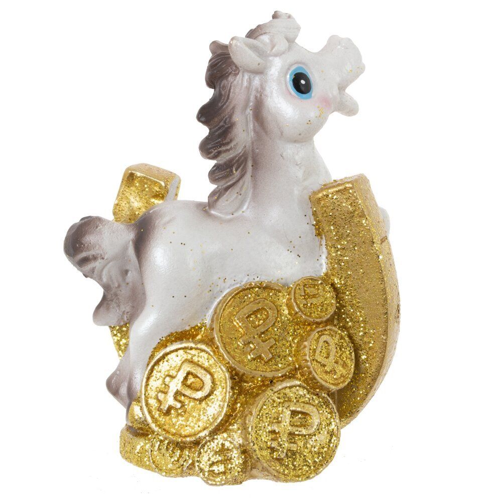 GAEM Фигурка декоративная "Лошадка", L5,5 W3,5 H7 см, 6в.