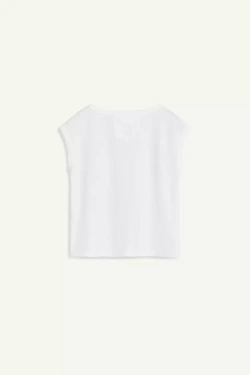 ZARA ТОП БЕЗ РУКАВОВ, БЕЛЫЙ