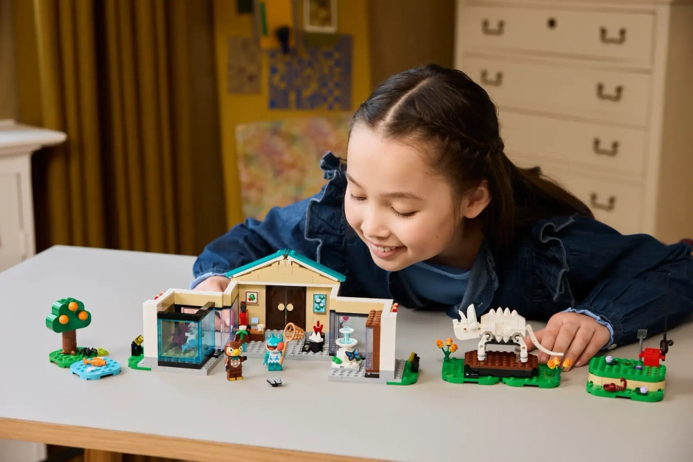 Конструктор LEGO Animal Crossing 77056 Музейная коллекция Блатерса