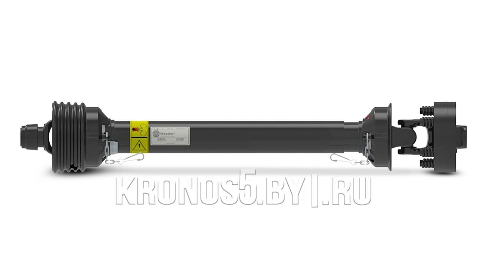 Кардан Flagman | Флагман S350 (85см/6х6/усиленный/со шпонкой)