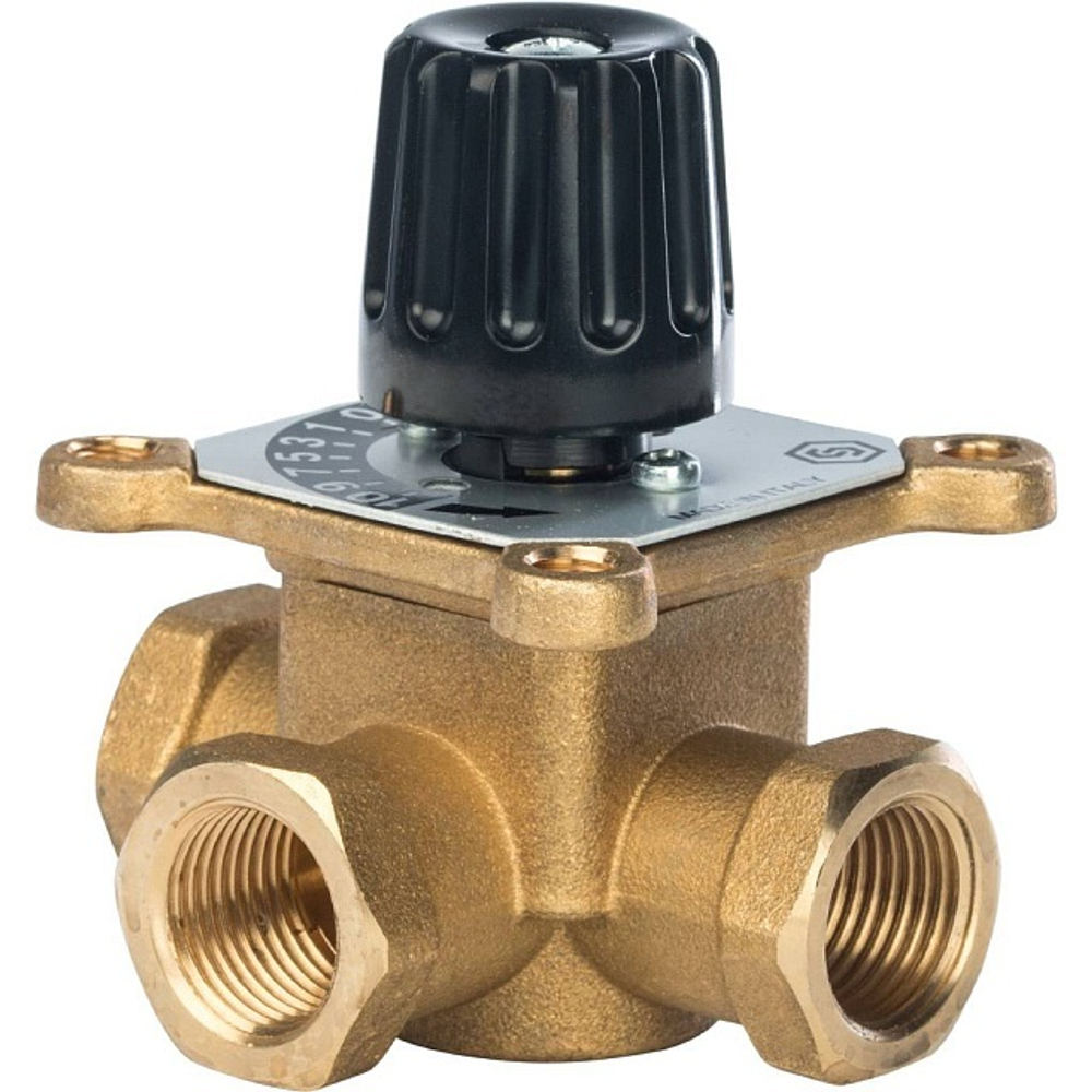 STOUT трехходовой смесительный клапан 1/2" ВР KVs 2,5