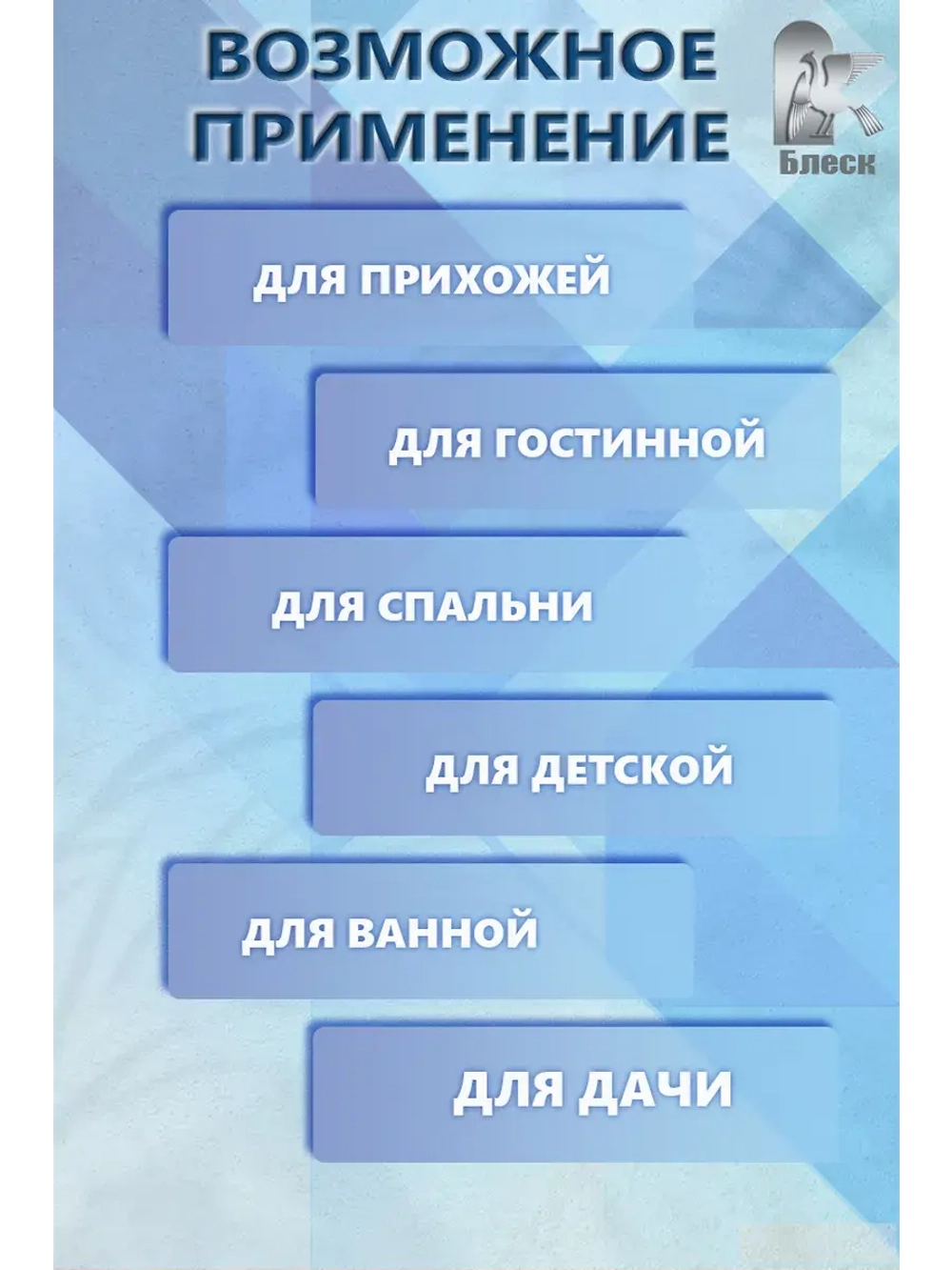 Полочка стеклянная угловая