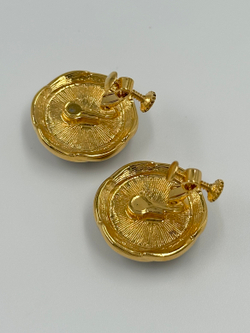 Клипсы с кристаллами Limoges Castel