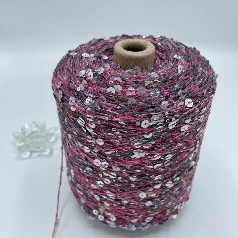 Пайетки FILATI ITALIANA 98% хлопок 2% пайетки