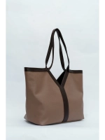 Сумка шоппер через плечо большая на молнии