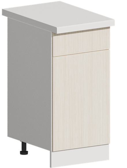 Кухня Модуль ШН1Я 400 Ликата / Дуб крафт