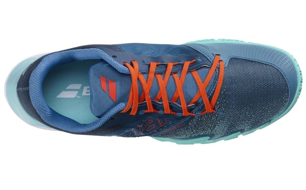Мужские кроссовки для Падел Babolat Jet Premura 2 - electric green/mandarin