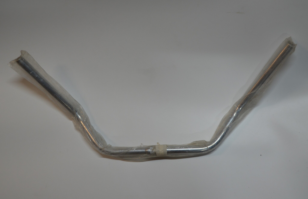 Руль, BH-2S/EN-C, С подъёмом, 22,2 мм, 25,4 мм, 200 мм, 55, 670 мм, сталь, ZOOM, хром, 1HASCP700011