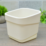 Горшок цветочный Hills 2,2л фактурный, d155мм, h145мм (молочный)