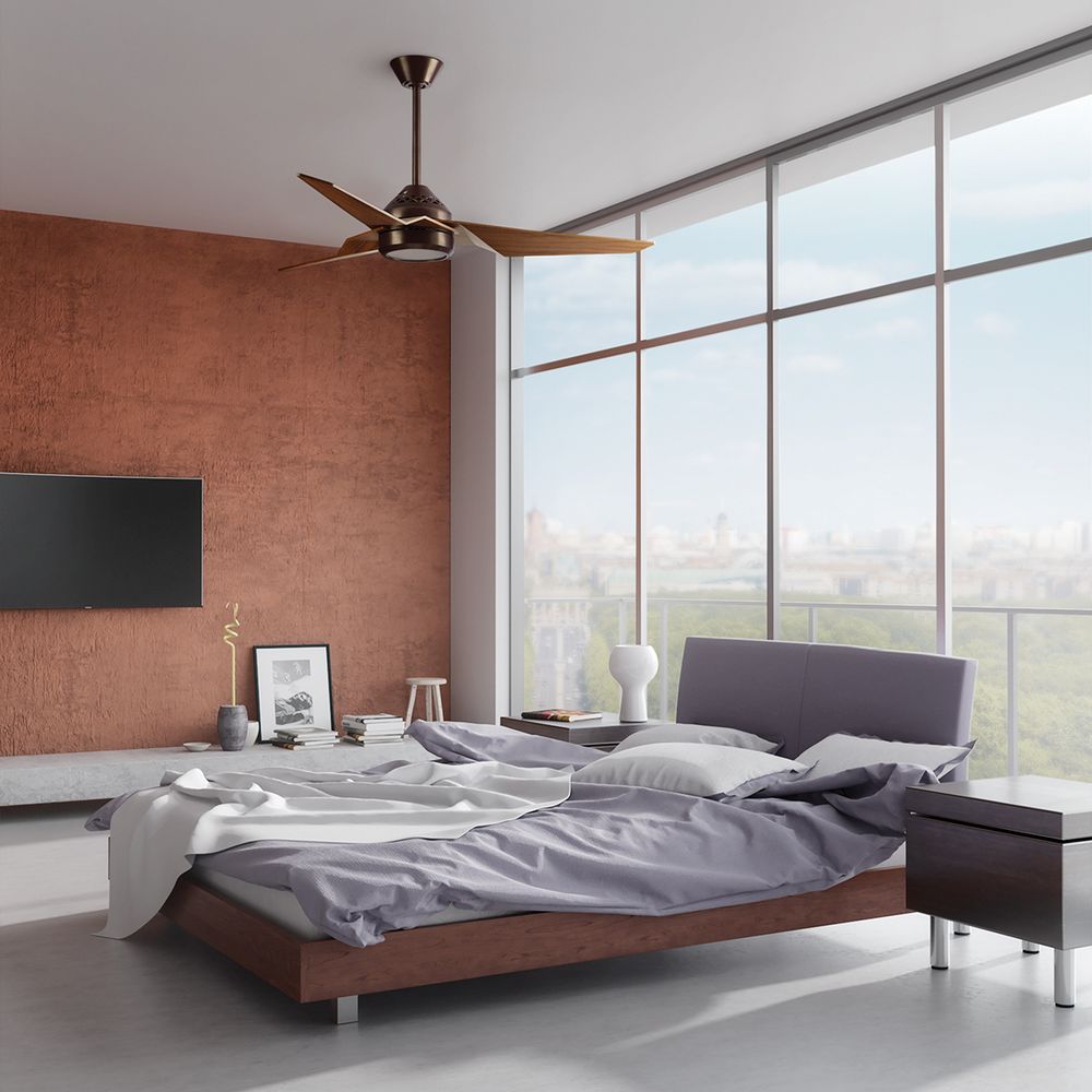 Светильник с вентилятором KLF-JADE-60-BB Kichler