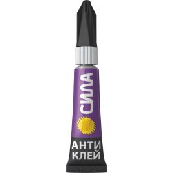 Супер-клей СИЛА SABL1-33 СВЕРХПРОЧНЫЙ 3 г + АНТИКЛЕЙ 3 г блистер