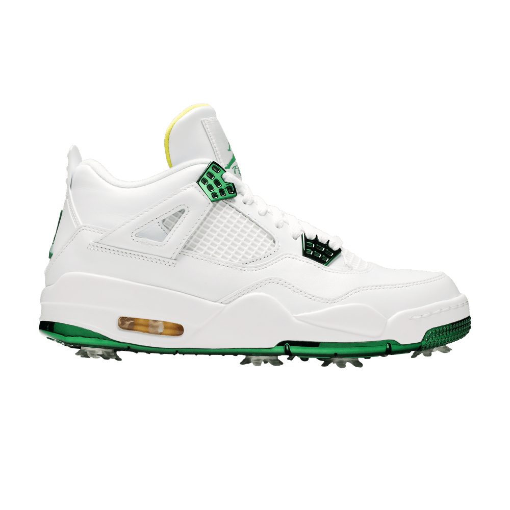 Кроссовки Jordan Air Jordan 4 Golf "Metallic Green"