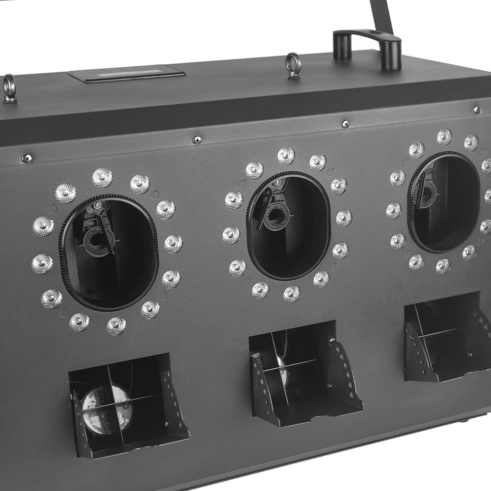 MK-B12 LED 4-Way Smoke Bubble Machine