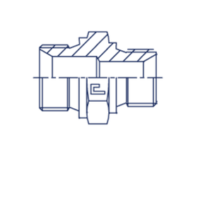 Соединение P BSP 1/2 - 16х1.5