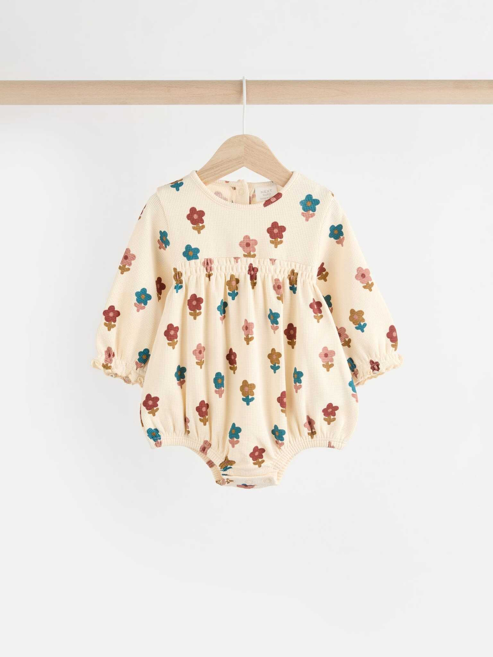 Боди с длинным рукавом для малышей Next 849-230, 2 шт., Светло-бежевый, Оранжевый