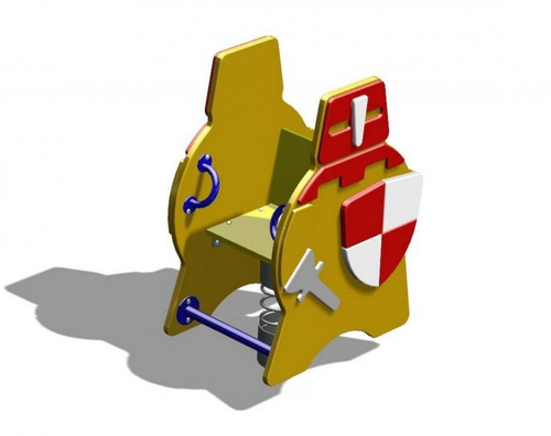 Качалка на пружине Рыцарь D.Kp.005
