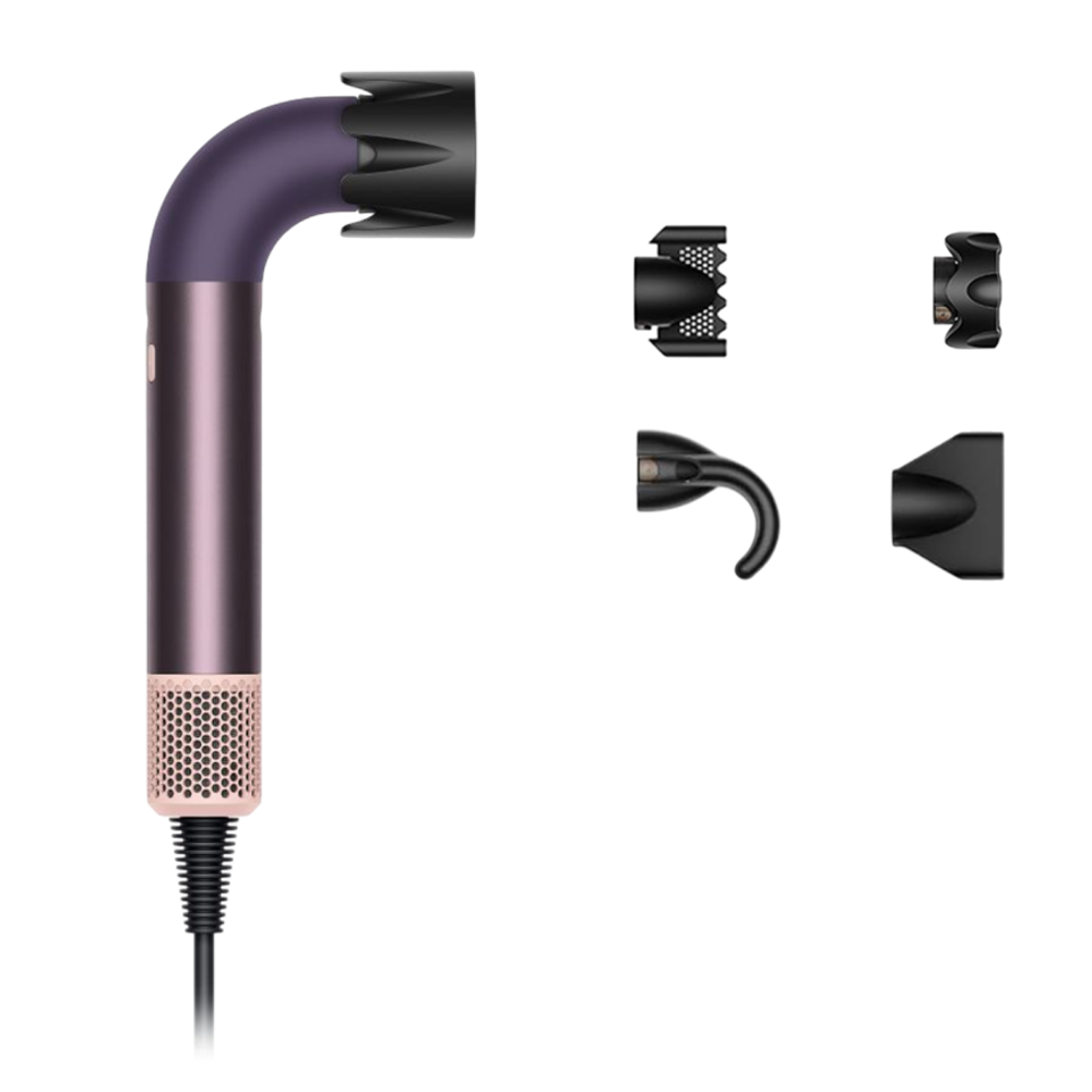 Фен Dyson HD17 Supersonic r Straight+Wavy (Jasper Plum) (2025) Фен для волос цвета «сливовая яшма». Подходит для прямых и волнистых волос любой длины
