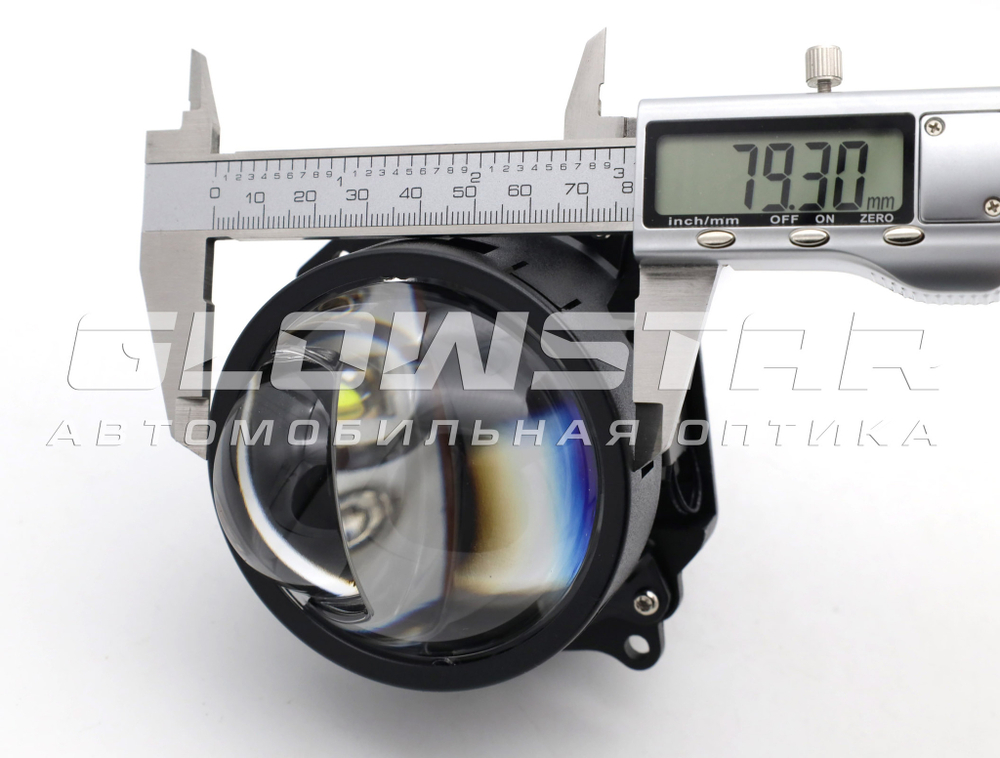 Билед модули Aozoom Z1 Pro 2025 Black King Kong Laser Original 3.0 дюйма, 2 чипа, 5500K, 12V, 55W/75W, крепление 3R и гаечное (комплект, 2шт)