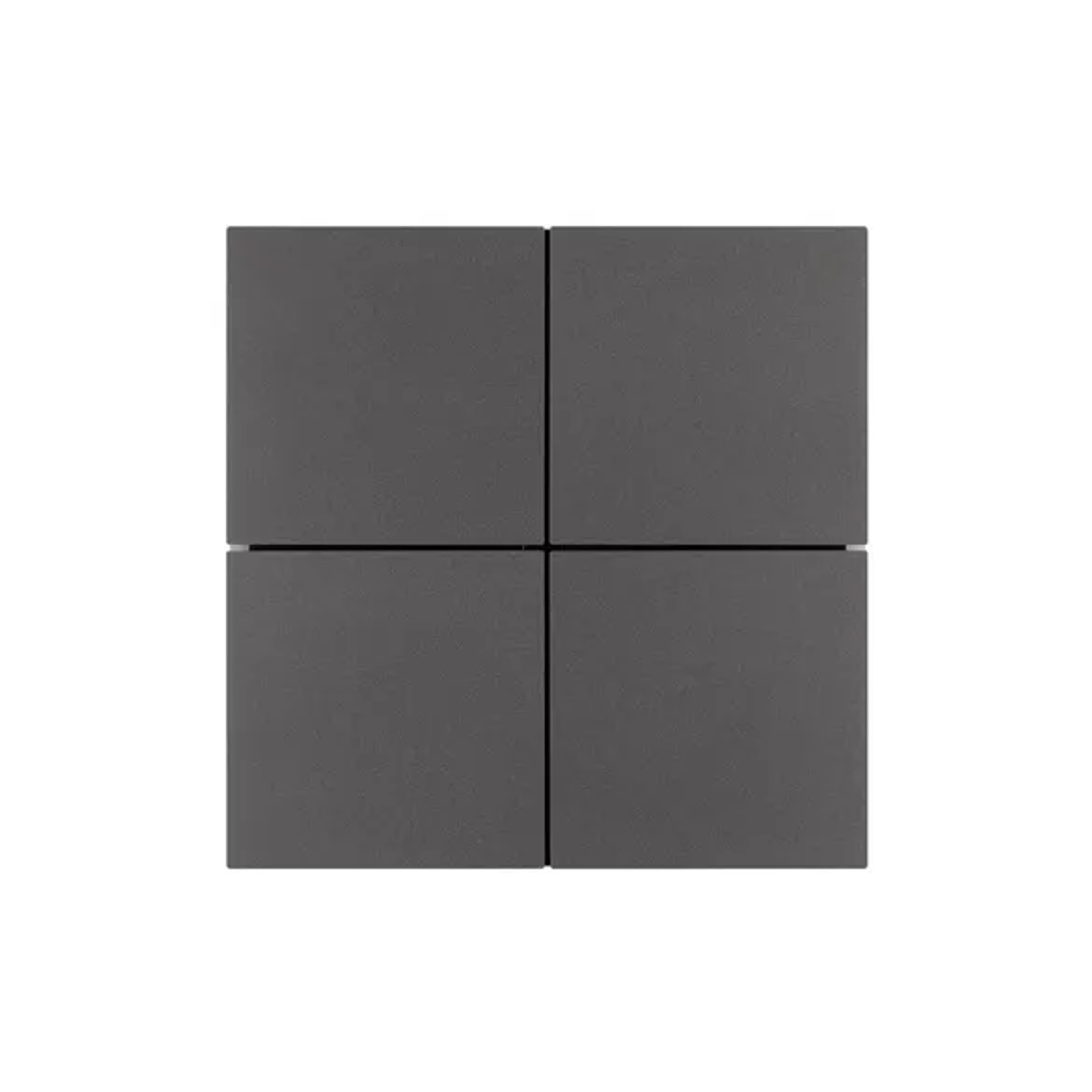 INTELLIGENT ARLIGHT Кнопочная панель KNX-304-23-IN Black (BUS, Frameless) (IARL, IP20 Металл, 2 года) 039663