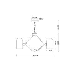 Подвесная люстра Arte Lamp