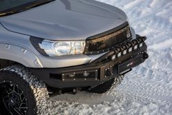 Бампер силовой передний BMS ALFA для Тойота Хайлюкс 2015-2020