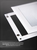 Вентиляционная Решетка РП 200х200 Белый