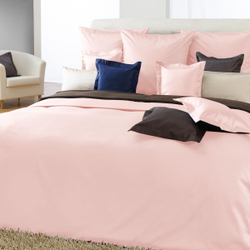 Простыня 260х270 Curt Bauer Uni Mako Satin розовая