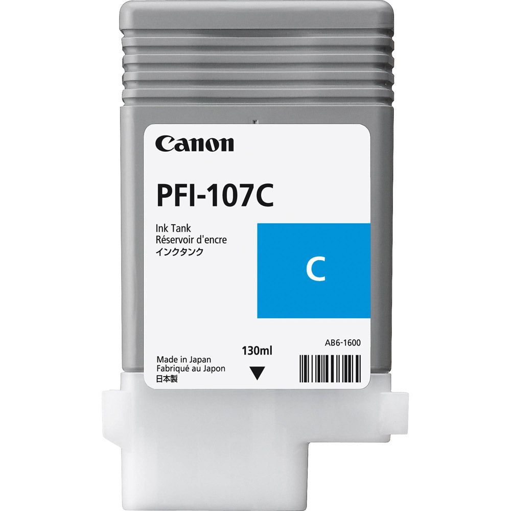 Картридж CANON PFI-107 C голубой