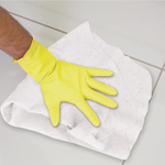 Тряпка для мытья пола ЛАЙМА, 80х100 см, хлопок, белая