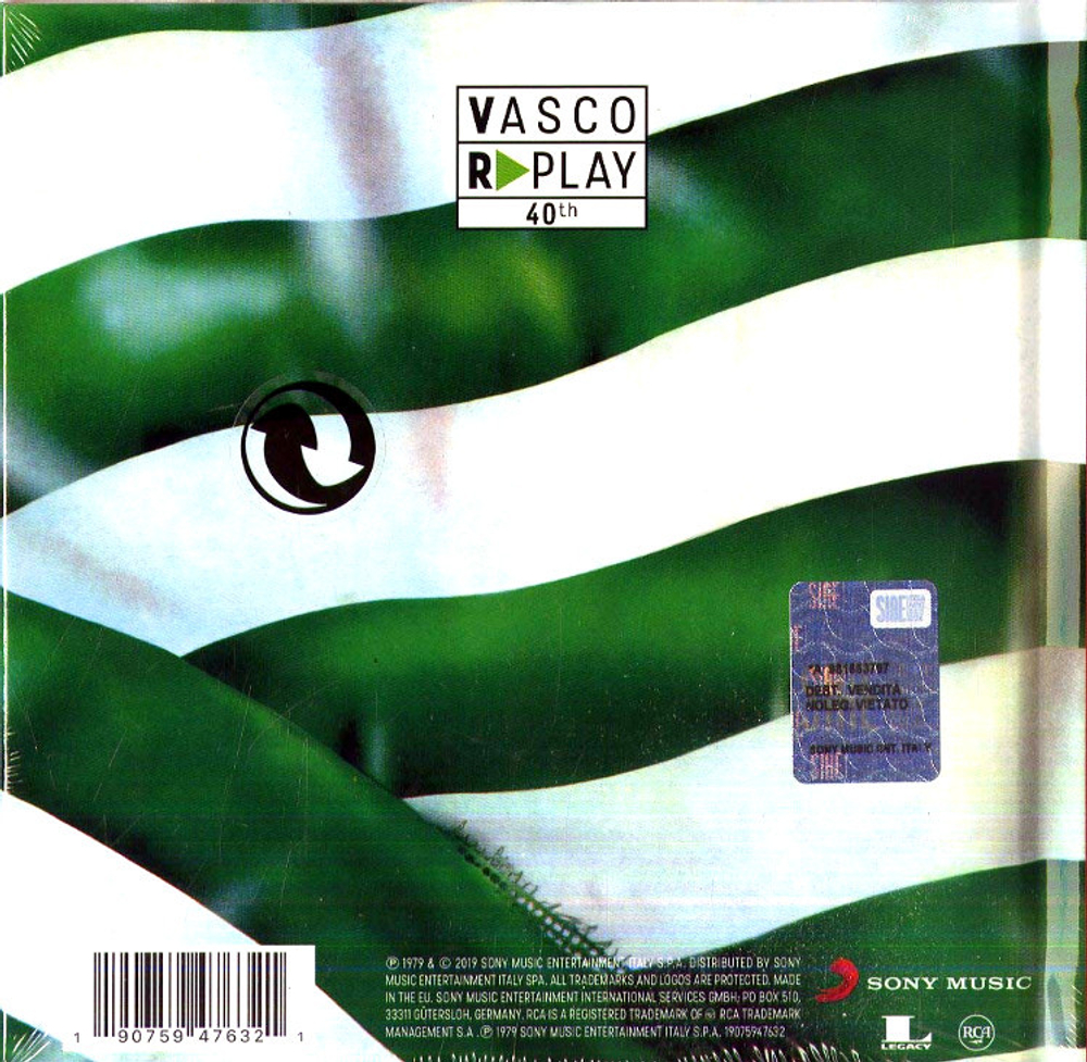 Vasco Rossi / Non Siamo Mica Gli Americani! (40th RPLAY Special Edition)(CD)