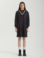 Платье V-insert Tipped