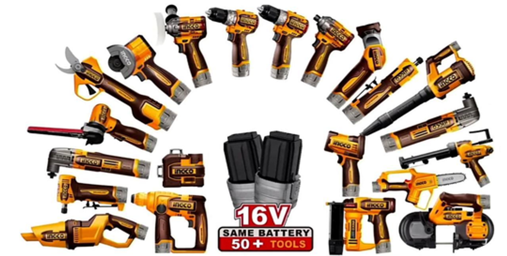 Набор 16В BL винтоверт 170Нм и шуруповерт 60Нм INGCO COSLI240968 INDUSTRIAL