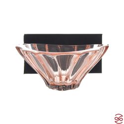 Конфетница Aurum Crystal Plantica 22 см розов.