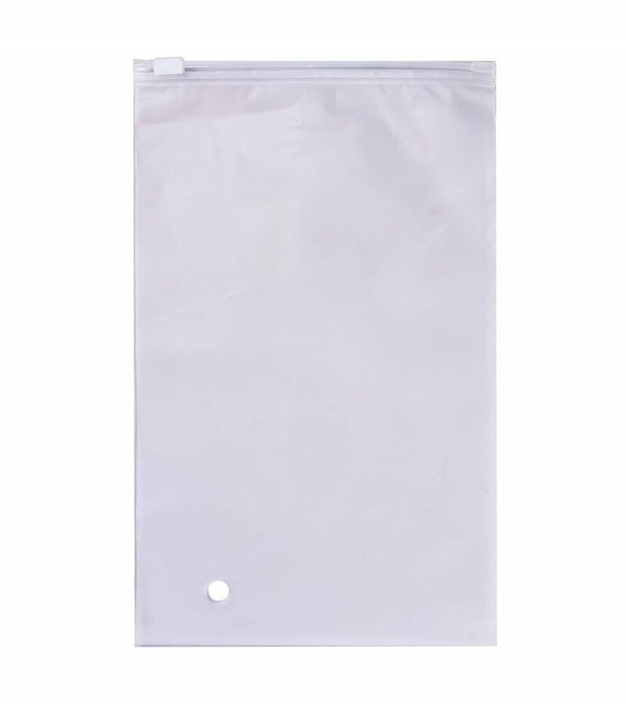 Пакет Зип Лок Zip Lock с бегунком, матовый, 25х30 см, 140 микрон (2 слоя)